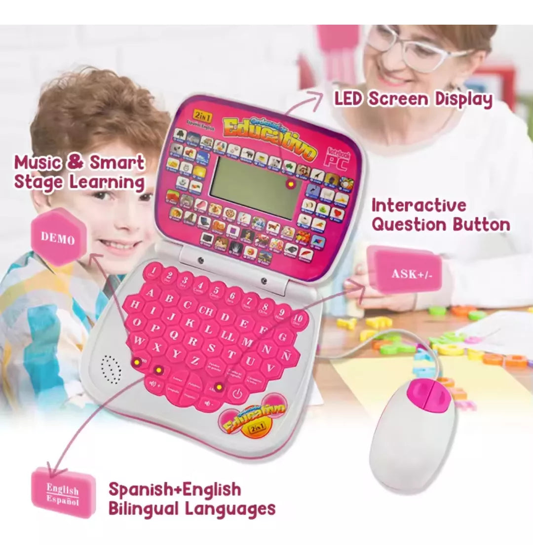 MINI COMPUTADOR EDUCATIVO PARA NIÑOS