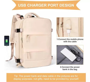 Maleta Morral Viaje con USB Tipo Amazon