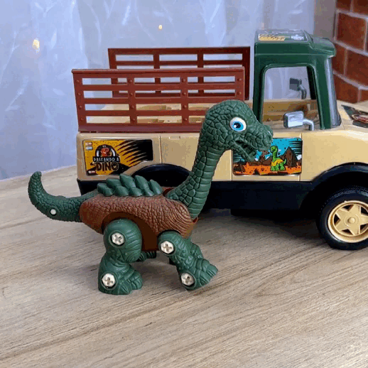 🦖 Camión Dinosaurio con Sonidos de Safari